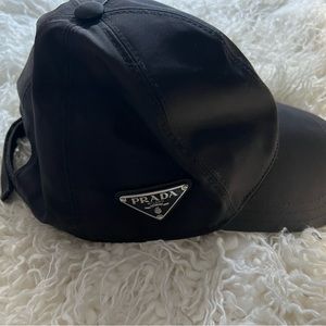 Prada renylon baseball cap